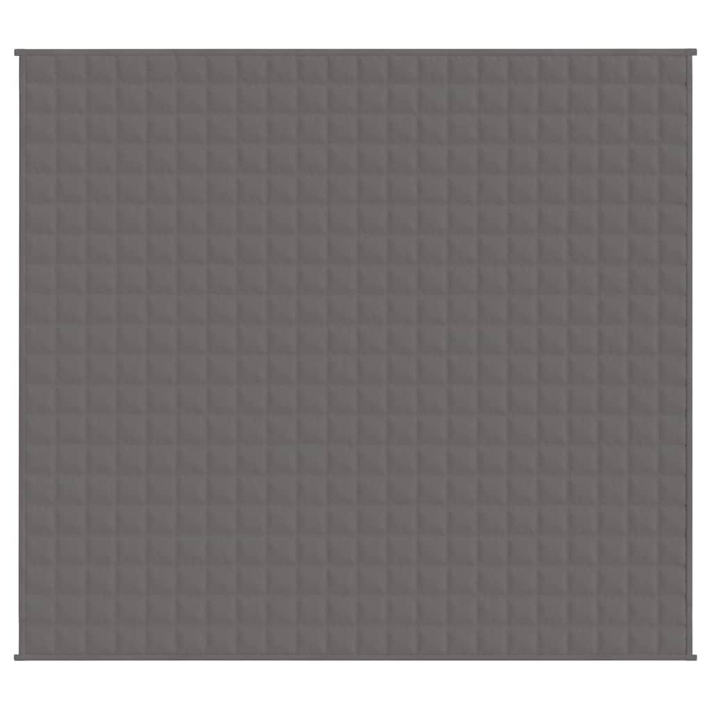 Coperta Ponderata Grigia 200x225 cm 13 kg Tessuto | homemem39