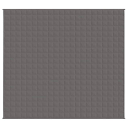 Coperta Ponderata Grigia 200x225 cm 13 kg Tessuto | homemem39