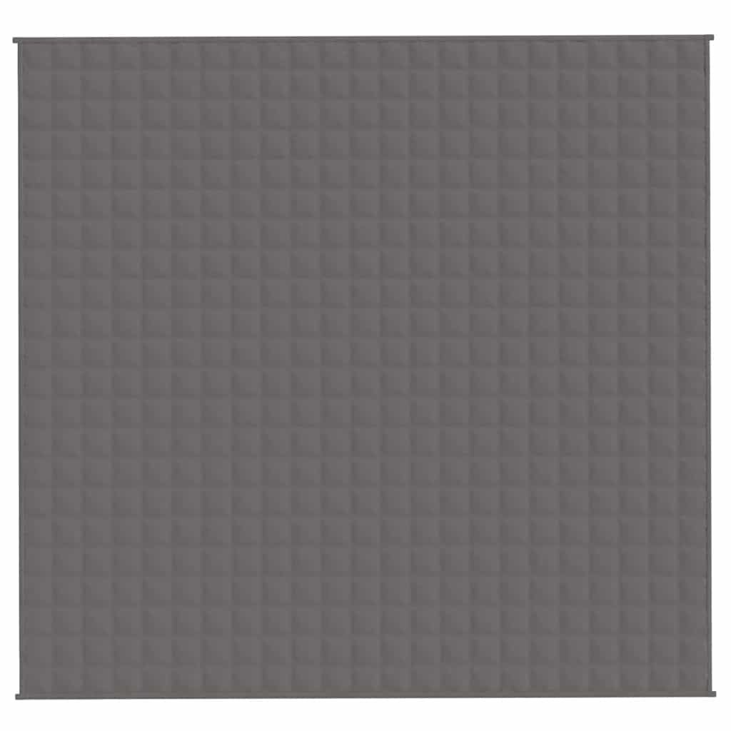 Coperta Ponderata Grigia 220x235 cm 11 kg Tessuto | homemem39