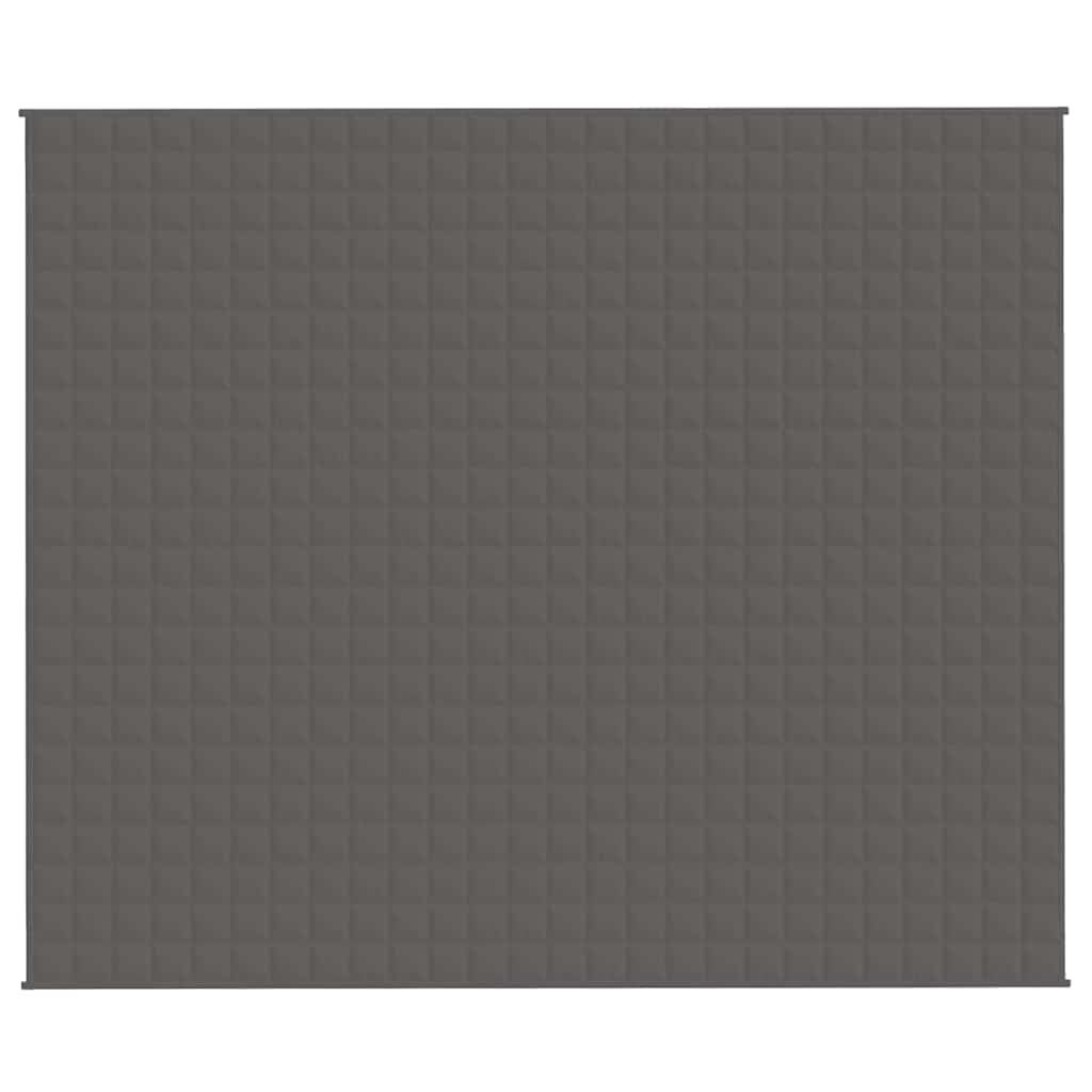 Coperta Ponderata Grigia 220x260 cm 11 kg Tessuto | homemem39