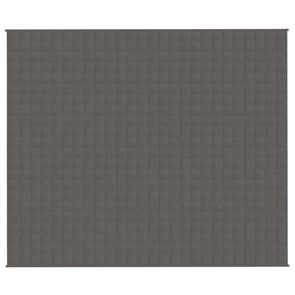 Coperta Ponderata Grigia 220x260 cm 11 kg Tessuto | homemem39