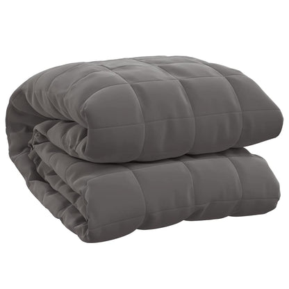 Coperta Ponderata Grigia 220x260 cm 15 kg Tessuto | homemem39