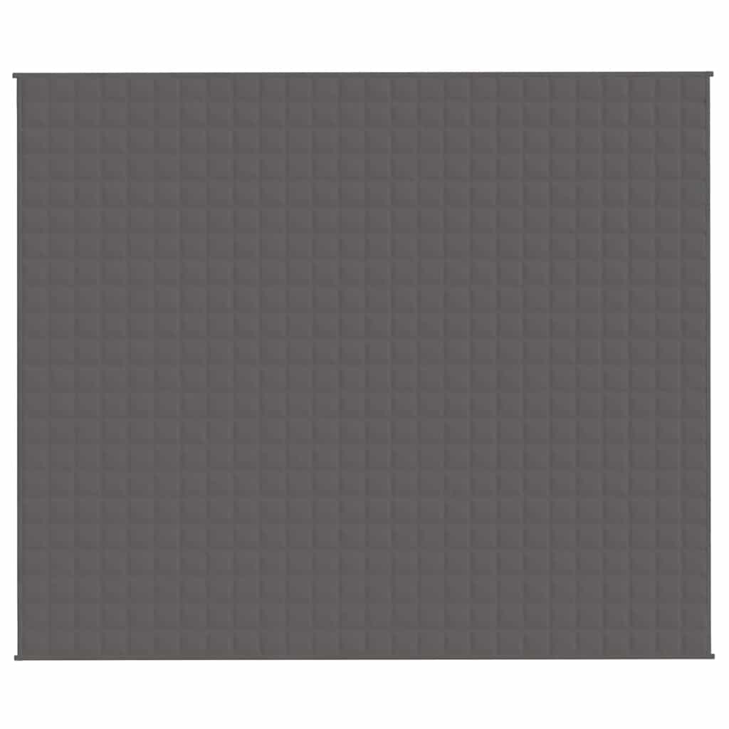 Coperta Ponderata Grigia 220x260 cm 15 kg Tessuto | homemem39