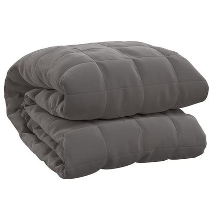 Coperta Ponderata Grigia 235x290 cm 11 kg Tessuto | homemem39