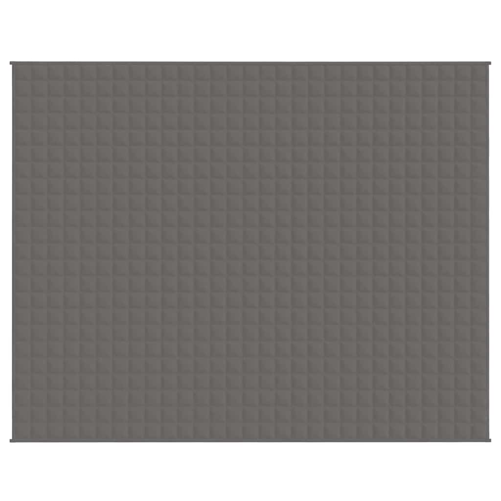 Coperta Ponderata Grigia 235x290 cm 15 kg Tessuto | homemem39