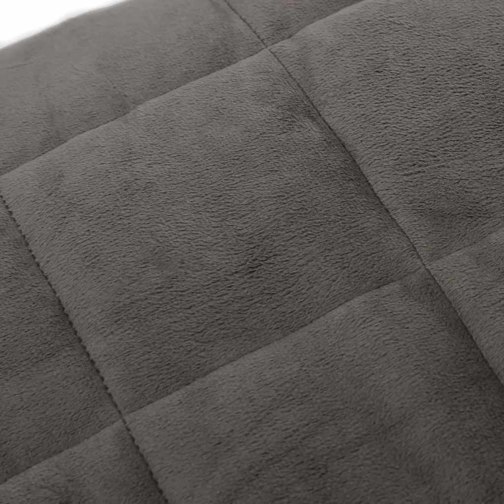 Coperta Ponderata Grigia 235x290 cm 15 kg Tessuto | homemem39