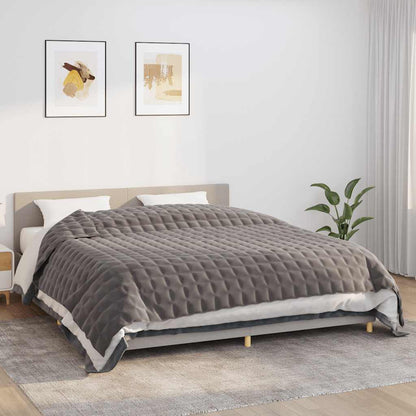 Coperta Ponderata Grigia 235x290 cm 15 kg Tessuto | homemem39