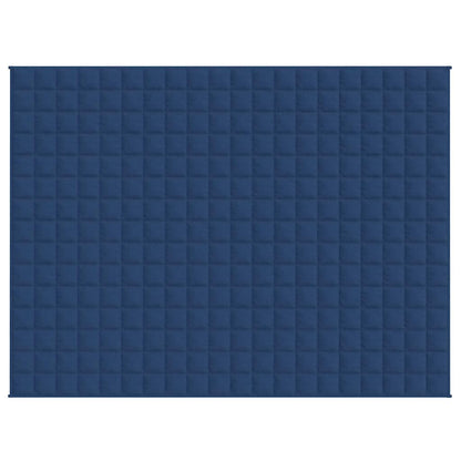 Coperta Ponderata Blu 150x200 cm 7 kg Tessuto