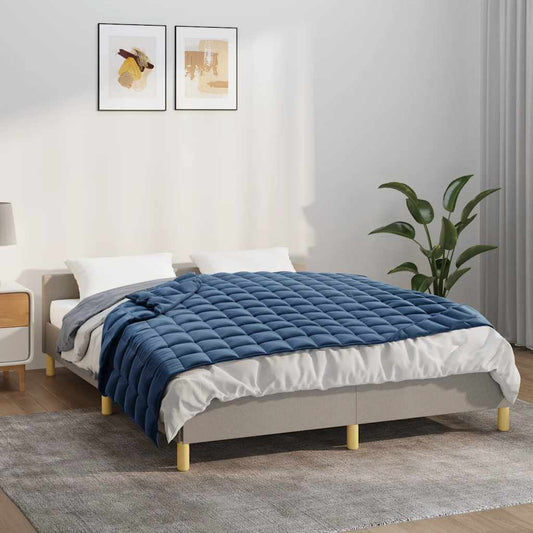 Coperta Ponderata Blu 150x200 cm 11 kg Tessuto | homemem39