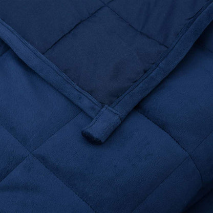 Coperta Ponderata Blu 155x220 cm 7 kg Tessuto | homemem39