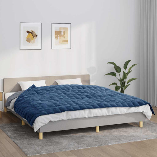 Coperta Ponderata Blu 155x220 cm 7 kg Tessuto | homemem39