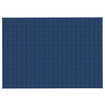 Coperta Ponderata Blu 155x220 cm 11 kg Tessuto