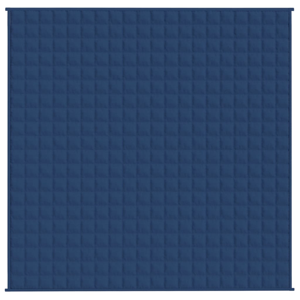 Coperta Ponderata Blu 100x200 cm 9 kg Tessuto - homemem39