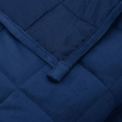 Coperta Ponderata Blu 100x200 cm 9 kg Tessuto