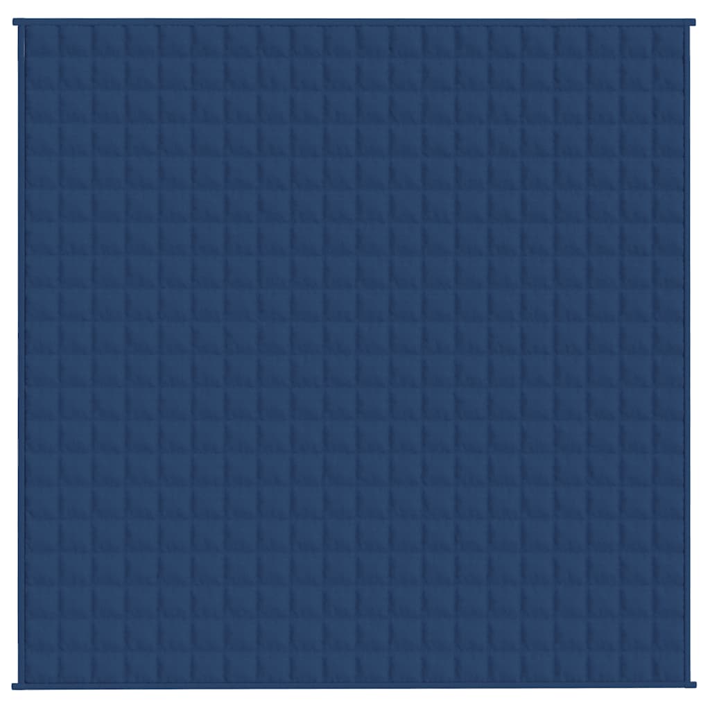 Coperta Ponderata Blu 200x200 cm 13 kg Tessuto | homemem39