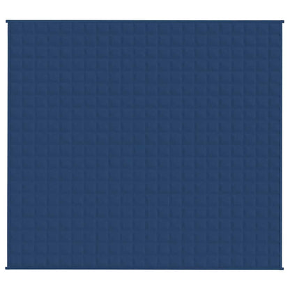 Coperta Ponderata Blu 200x225 cm 9 kg Tessuto | homemem39