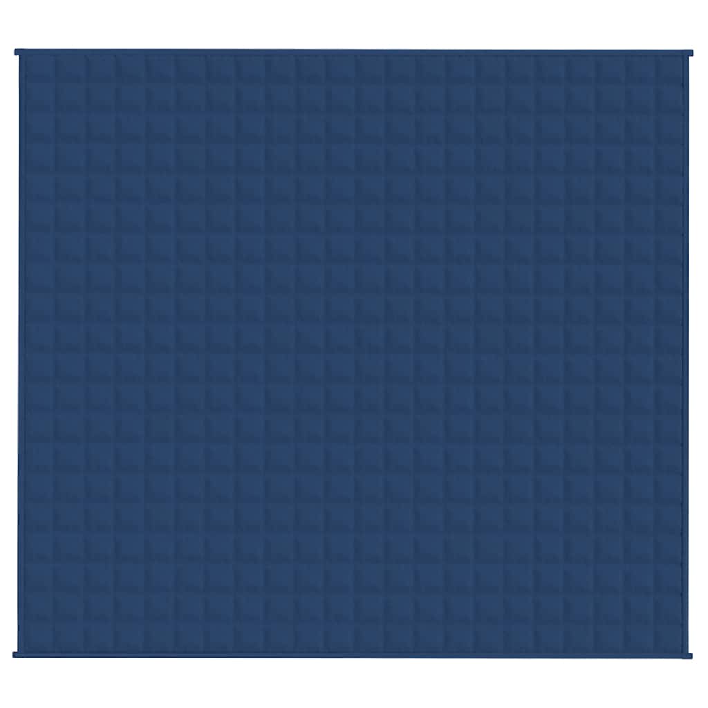 Coperta Ponderata Blu 200x225 cm 13 kg Tessuto | homemem39