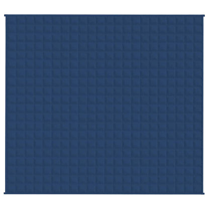 Coperta Ponderata Blu 200x225 cm 13 kg Tessuto | homemem39