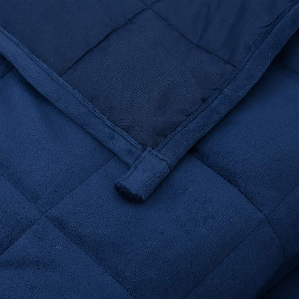 Coperta Ponderata Blu 220x235 cm 15 kg Tessuto | homemem39
