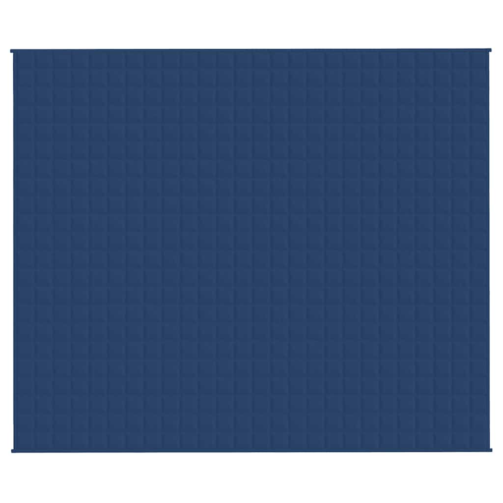 Coperta Ponderata Blu 220x260 cm 11 kg Tessuto