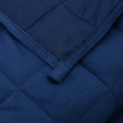 Coperta Ponderata Blu 220x260 cm 11 kg Tessuto