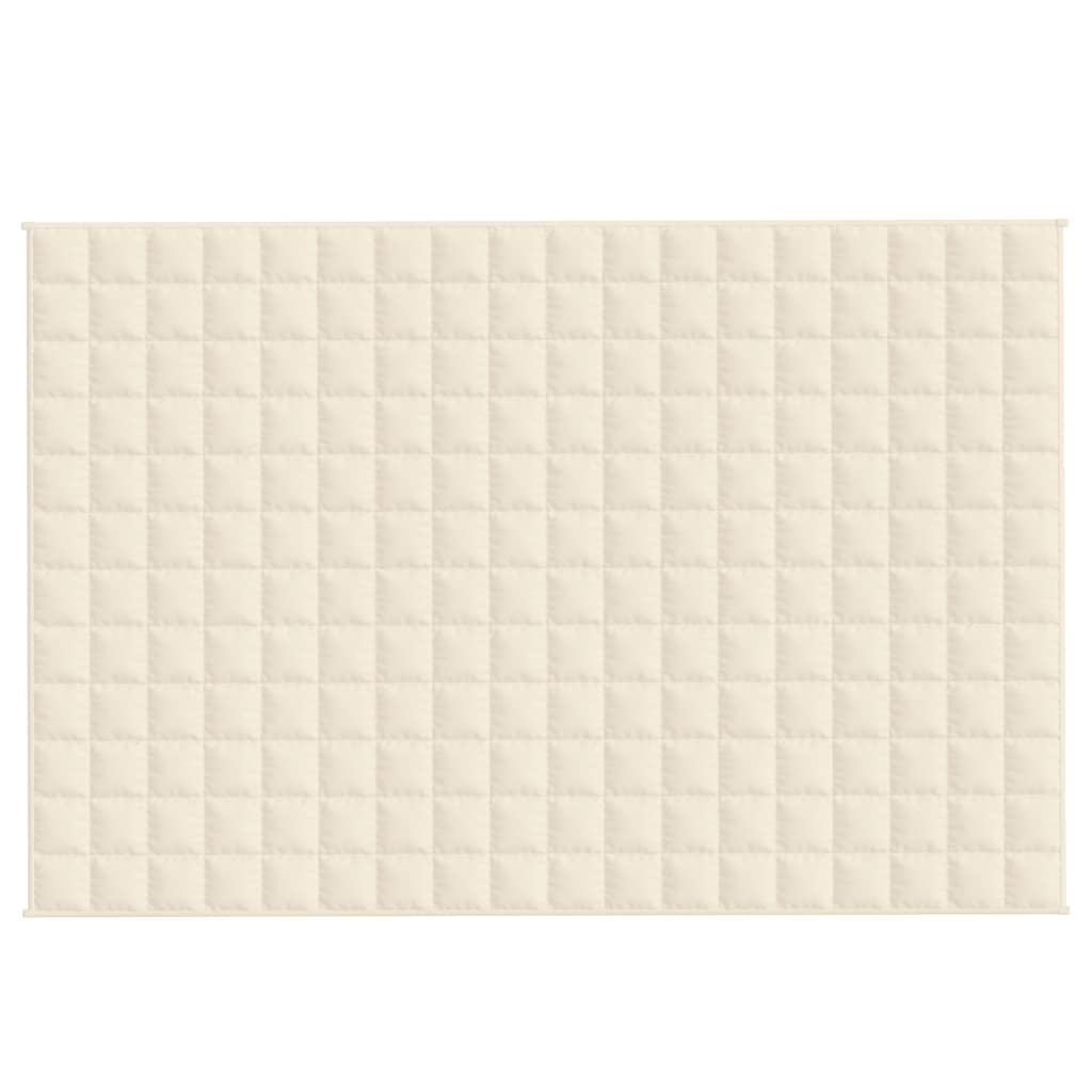 Coperta Ponderata Crema Chiaro 120x180 cm 5 kg Tessuto | homemem39