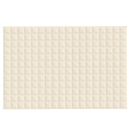 Coperta Ponderata Crema Chiaro 120x180 cm 5 kg Tessuto