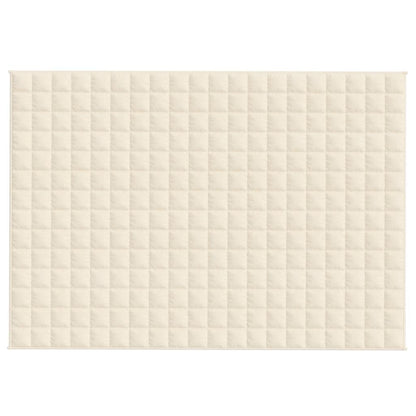 Coperta Ponderata Crema Chiaro 138x200 cm 6 kg Tessuto