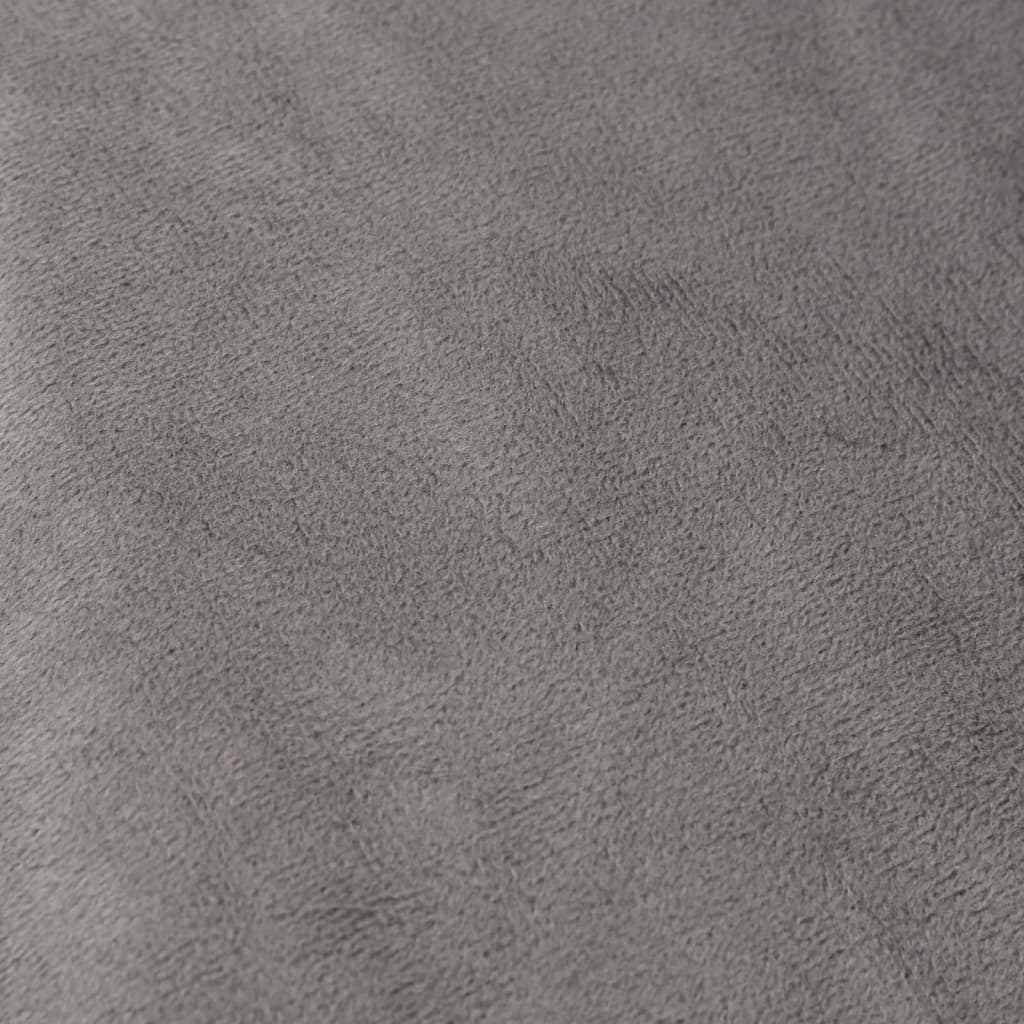 Coperta Ponderata con Copertura Grigia 150x200 cm 11 kg Tessuto