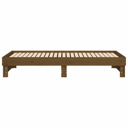 Dormeuse Estraibile Ambra 2x(100x200) cm Legno Massello di Pino