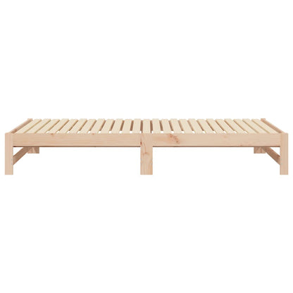 Dormeuse Estraibile 2x(80x200) cm in Legno Massello di Pino | homemem39