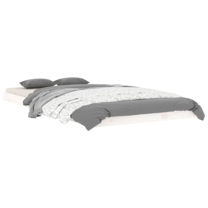 Giroletto senza Materasso Bianco 100x200 cm Legno Massello Pino - homemem39