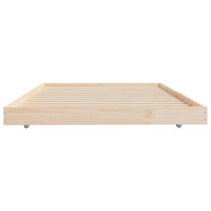 Giroletto senza Materasso 80x200 cm in Legno Massello Pino | homemem39