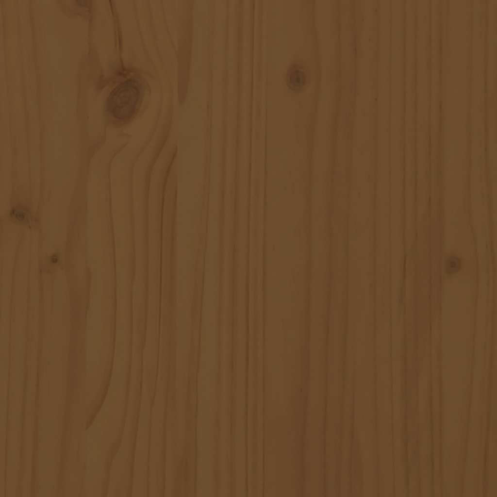 Credenza Marrone Ambra 83x41,5x100 cm in Legno Massello di Pino