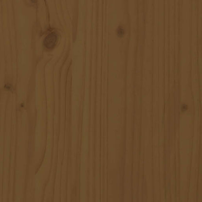 Credenza Marrone Ambra 83x41,5x100 cm in Legno Massello di Pino