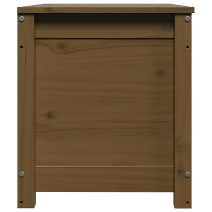 Contenitore Portaoggetti Ambra 80x40x45,5cm Legno Massello Pino - homemem39