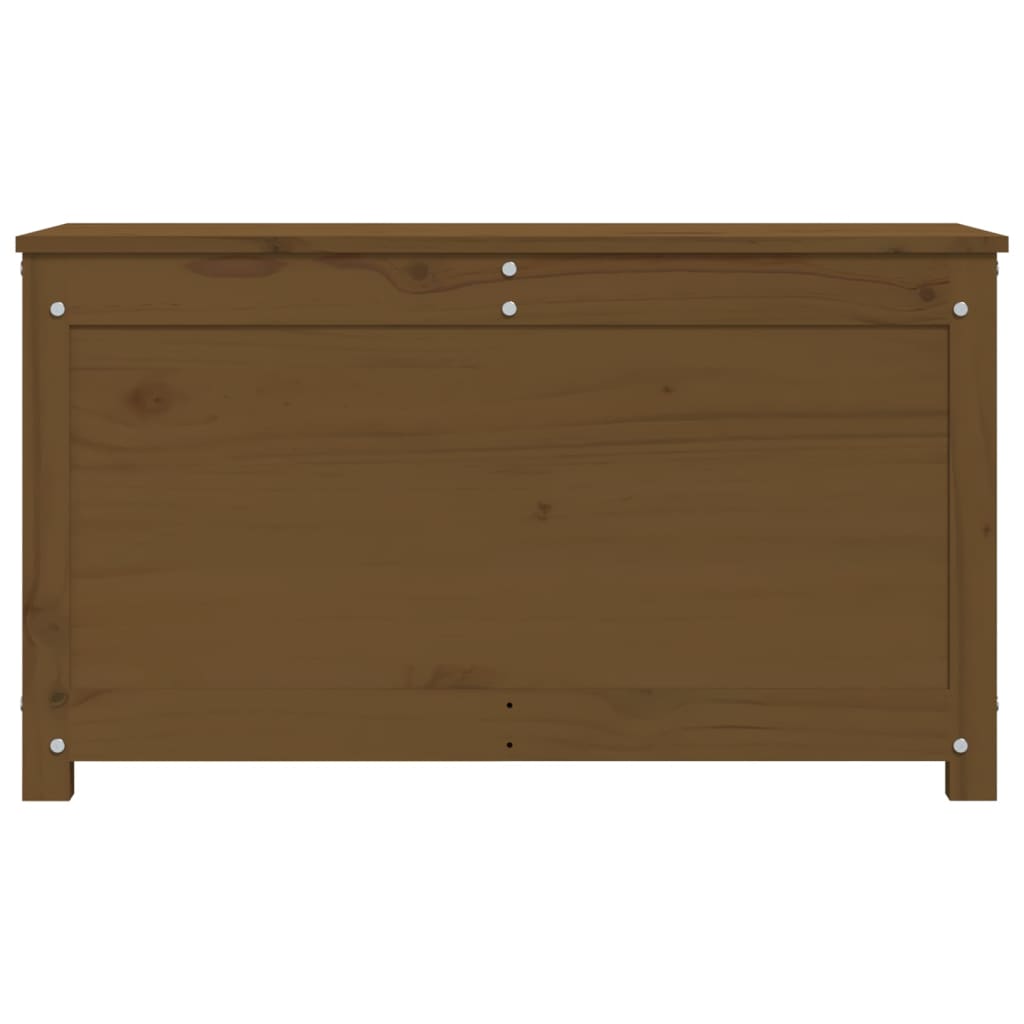 Contenitore Portaoggetti Ambra 80x40x45,5cm Legno Massello Pino - homemem39