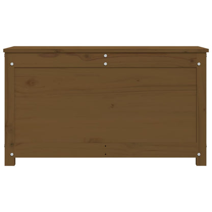 Contenitore Portaoggetti Ambra 80x40x45,5cm Legno Massello Pino - homemem39