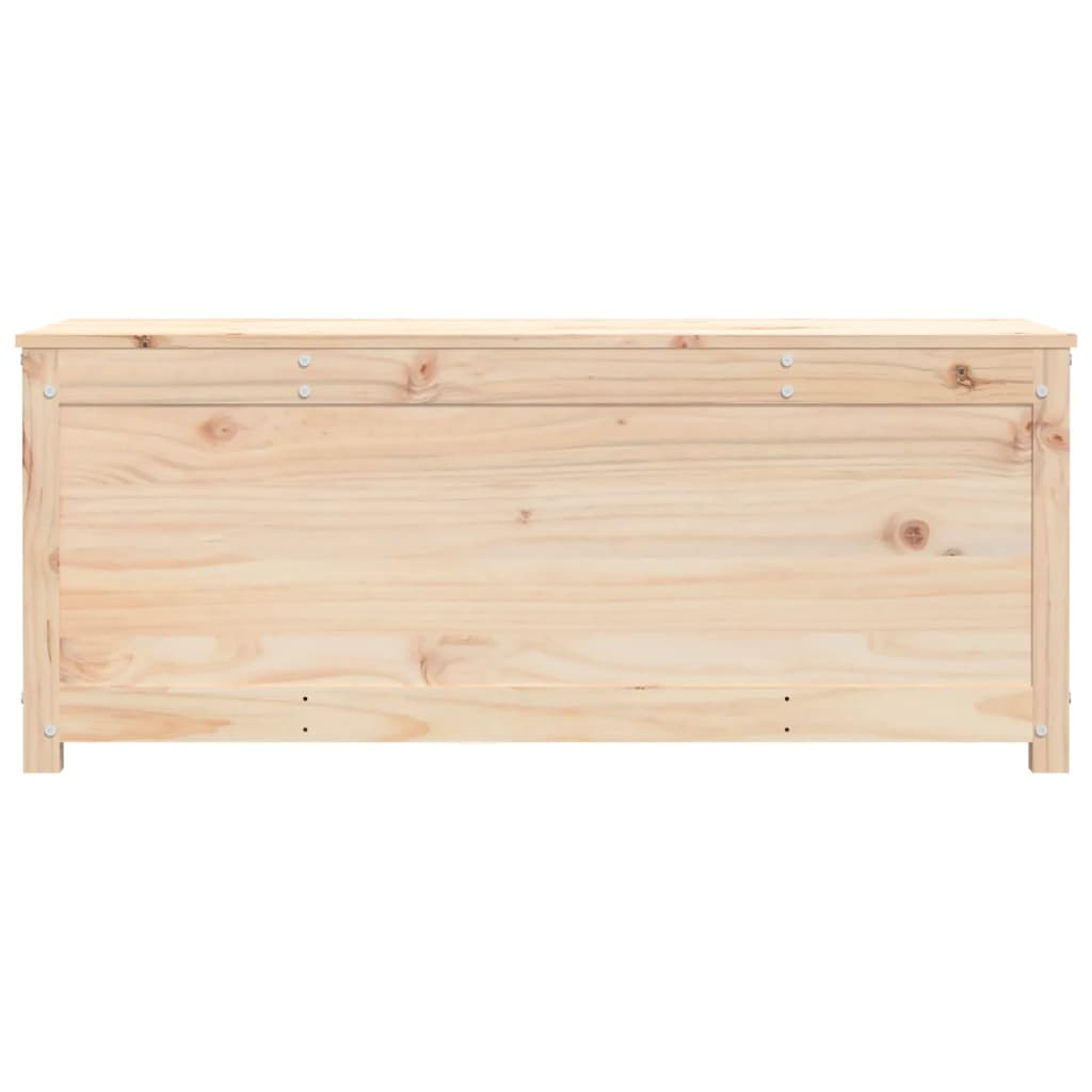 Contenitore Portaoggetti 110x50x45,5 cm Legno Massello Pino