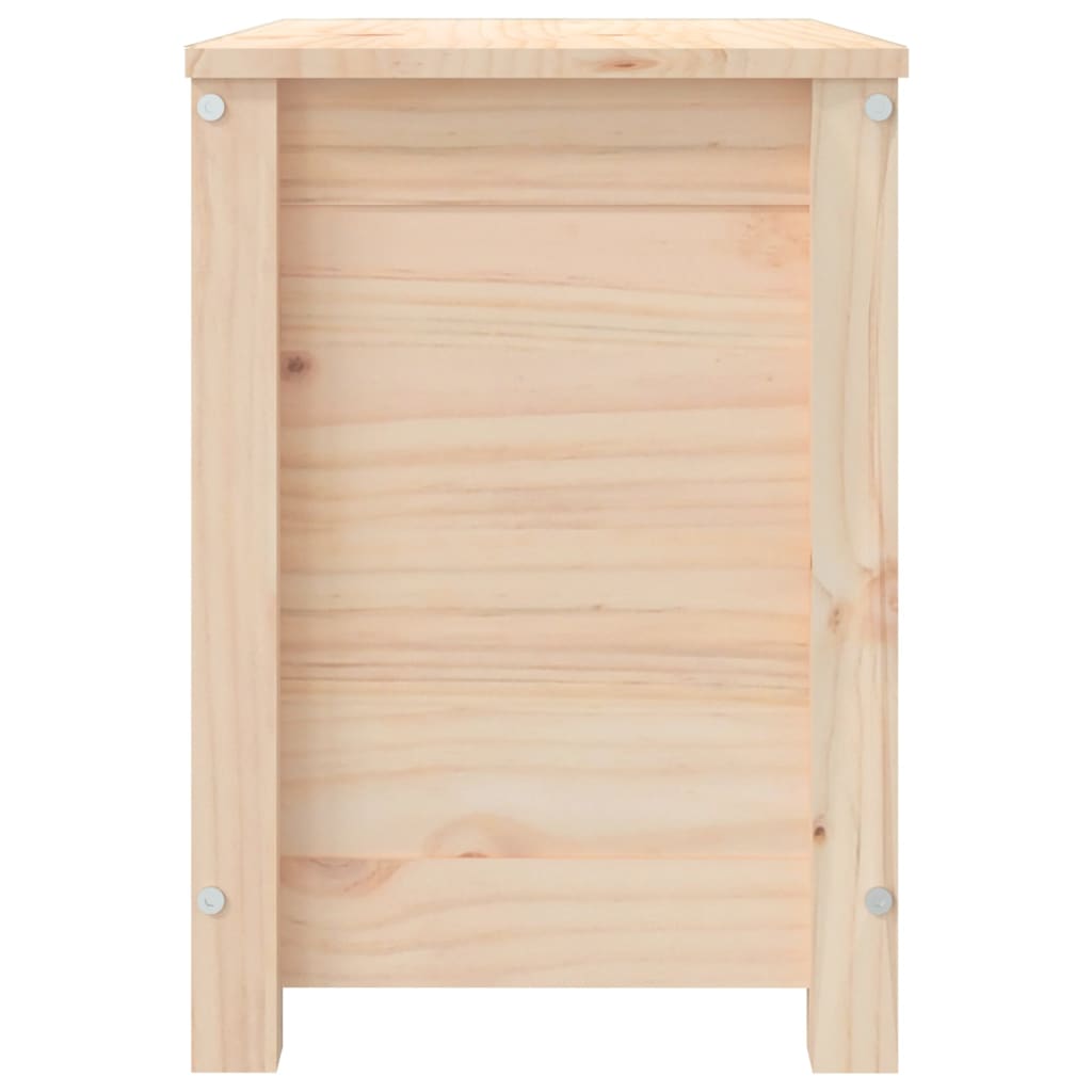 Contenitore Portaoggetti 60x32x45,5 cm Legno Massello Pino