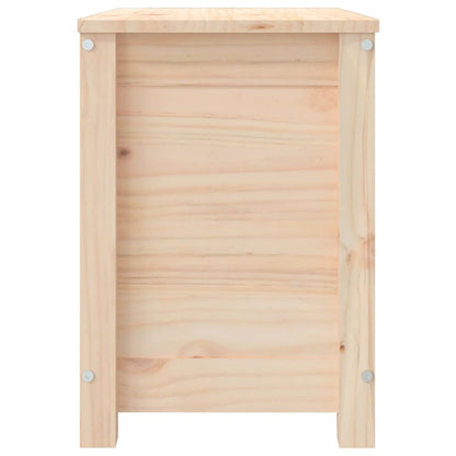 Contenitore Portaoggetti 60x32x45,5 cm Legno Massello Pino