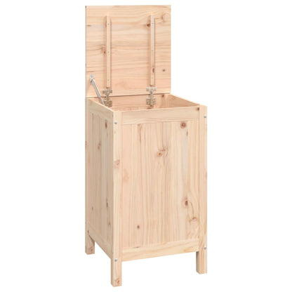 Contenitore per Bucato 44x44x76 cm Legno Massello Pino | homemem39