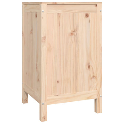 Contenitore per Bucato 44x44x76 cm Legno Massello Pino | homemem39
