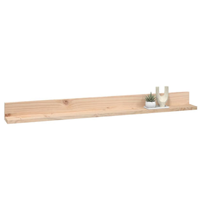 Mensole da Parete 2 pz 110x11x9cm in Legno Massello di Pino | homemem39