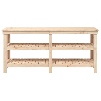 Banco da Lavoro 181x50x80 cm in Legno Massello di Pino | homemem39