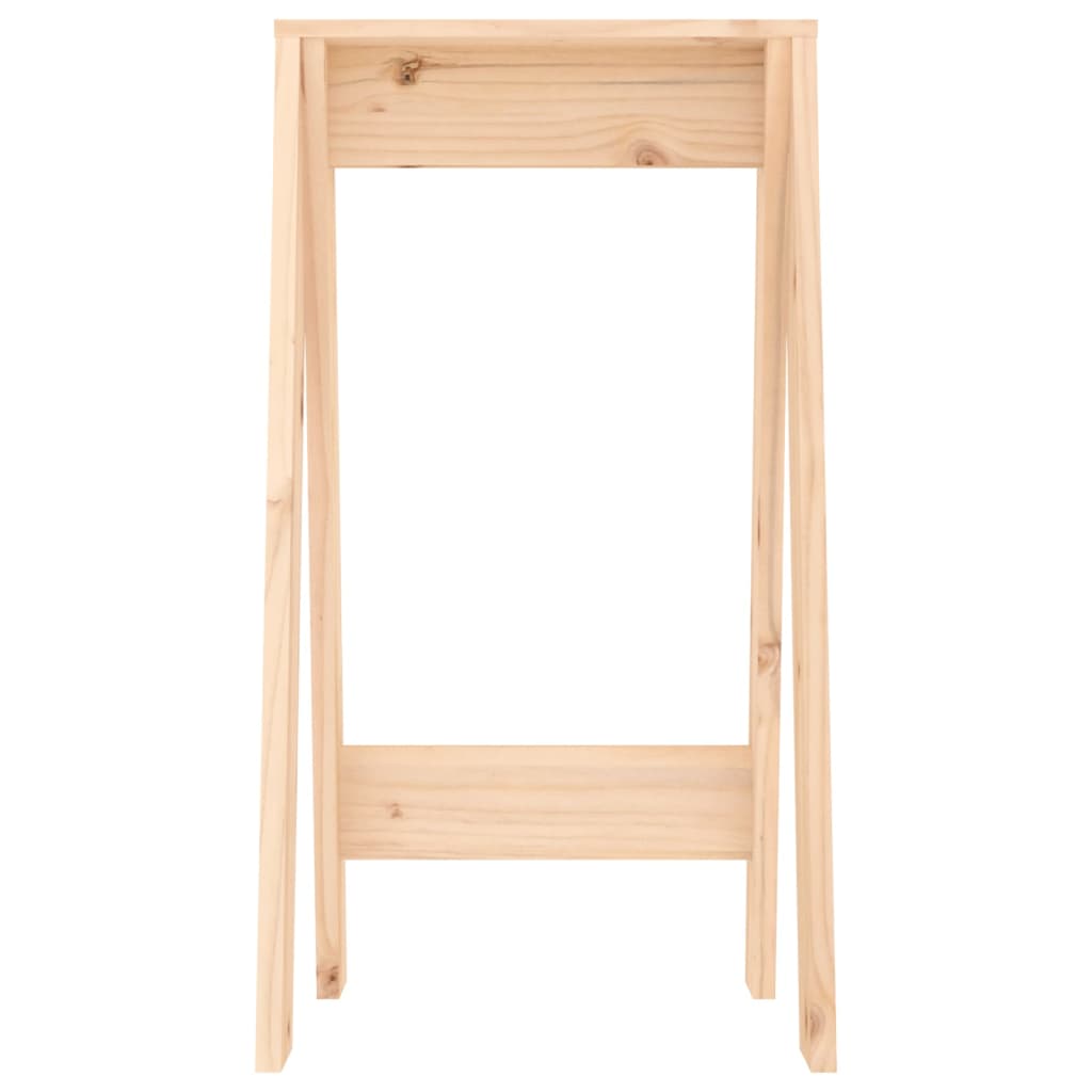 Sgabelli 2 pz 40x40x75 cm in Legno Massello di Pino - homemem39