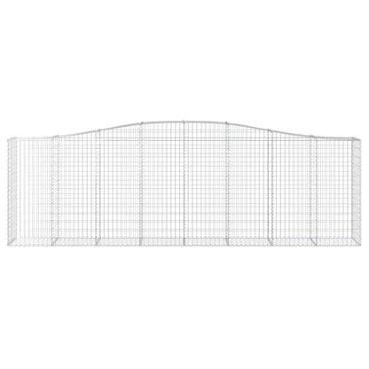 Cesto Gabbione ad Arco 400x50x120/140 cm Ferro Zincato - homemem39