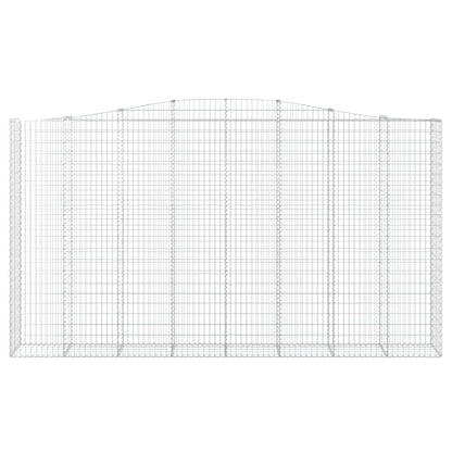 Cesto Gabbione ad Arco 400x50x220/240 cm Ferro Zincato - homemem39