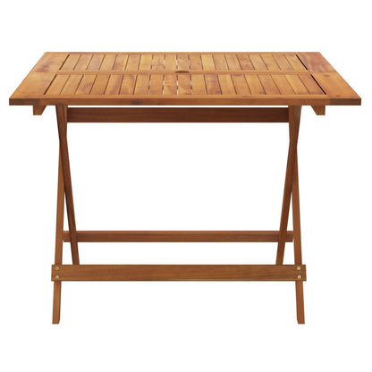 Set da Pranzo per Giardino 5 pz in Legno Massello di Acacia | homemem39