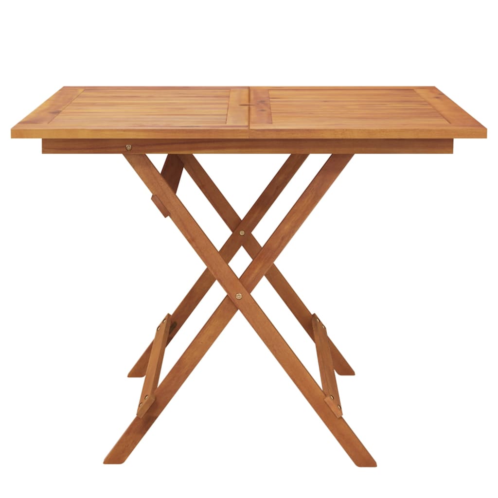 Set da Pranzo per Giardino 5 pz in Legno Massello di Acacia | homemem39